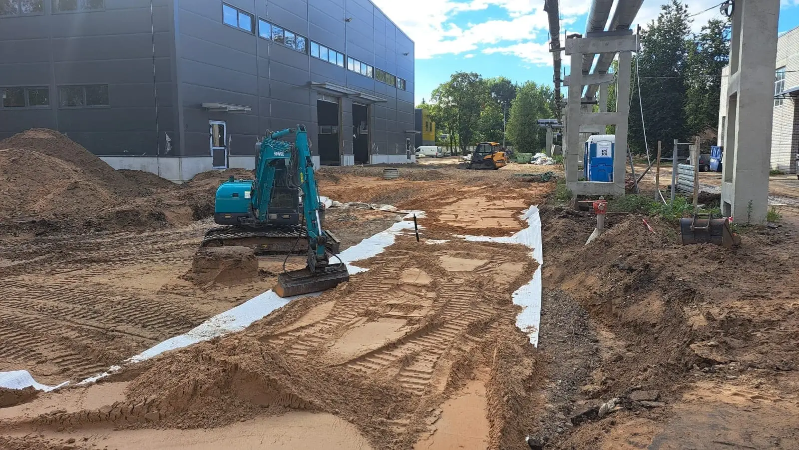 Ēku demontāžas darbi