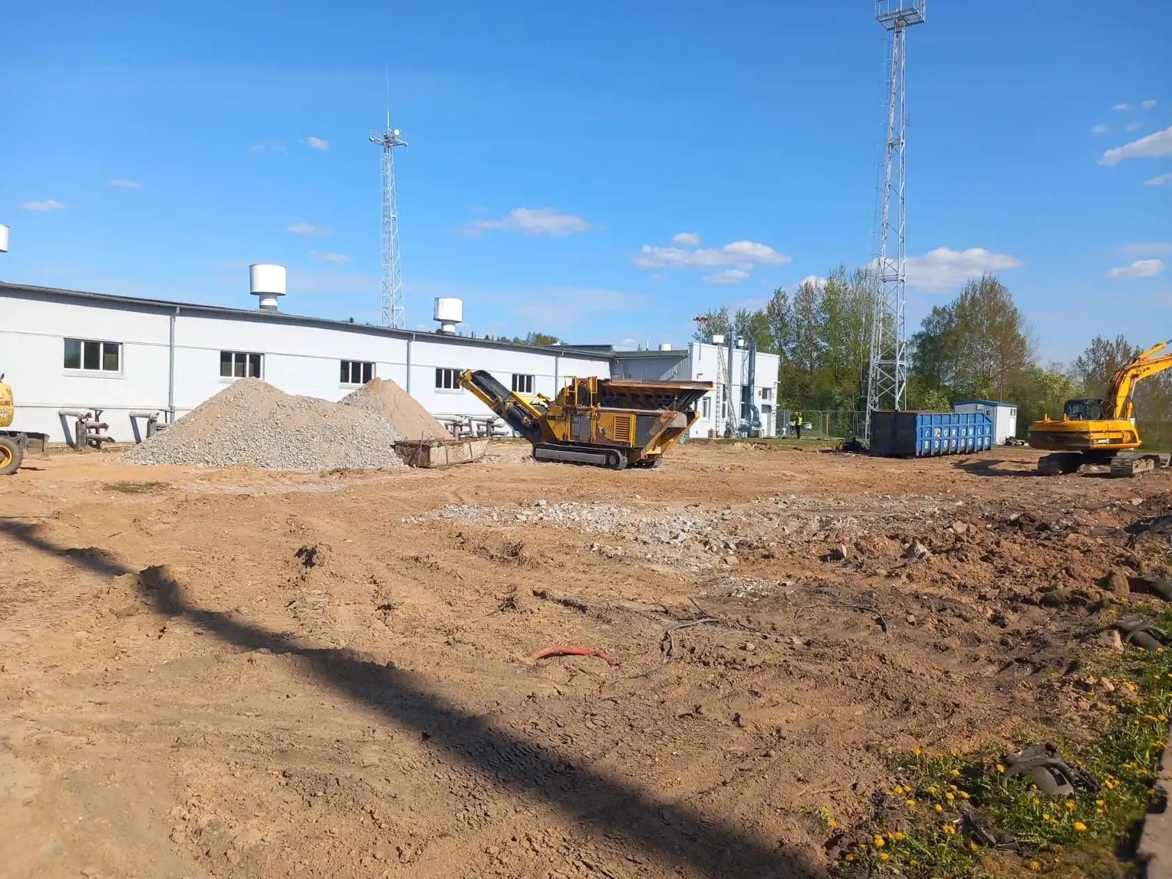 Būvgružu izvešana un utilizācija